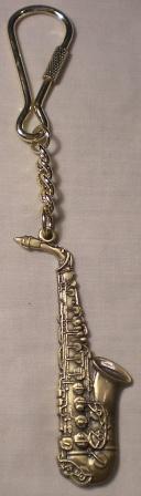 Saxophone Key Chain